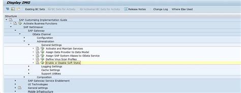 Sap Abap Central Soft State Support For Odata Services