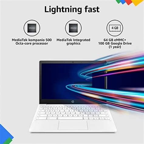 Buy Hp Chromebook Mediatek Kompanio Inch Cm Hd Anti