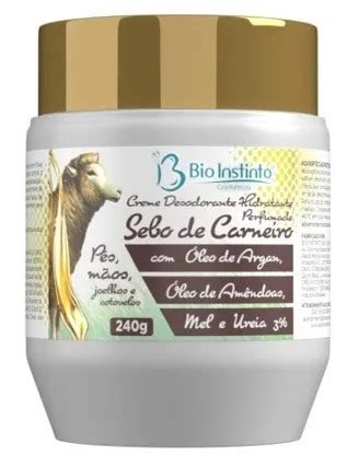 CREME SEBO DE CARNEIRO ÓLEO DE ARGAN E 3 UREIA 250G Dussara