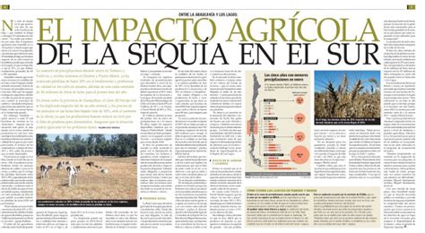 El Impacto Agrícola De La Sequía En El Sur Revista Del Campo Centro De Ciencia Del Clima Y