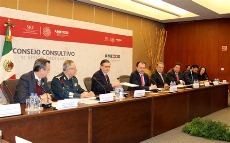 Xi Sesión Ordinaria Del Consejo Consultivo De La Amexcid Agencia Mexicana De Cooperación