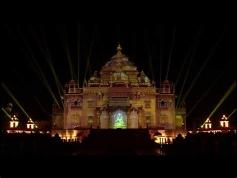 Akshardham Temple Water Show