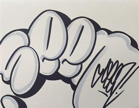 GRAFFITI ARTIST SEEN - "Bubble" - Drawing | DirtyPilot