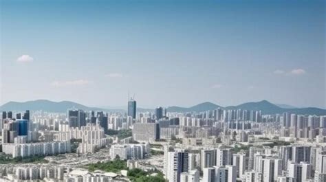 Premium Photo Aerial View Of Residential District Of Seoul