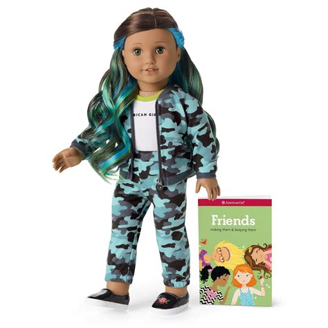 Free Shipping American Girl Truly Me 18 Inch Doll 89 With Hazel Eyes Wavy Dark Brown Hair