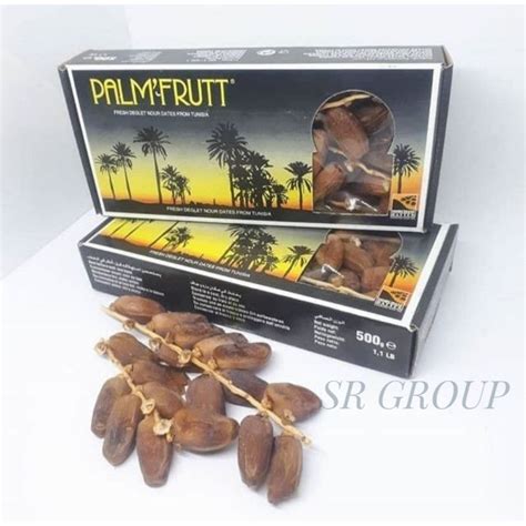 Jual Kurma Palm Fruit 500 Gr Kurma Tunisia Kurma Tangkai Shopee