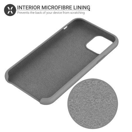 Olixar Soft Silicone Iphone Case Grey