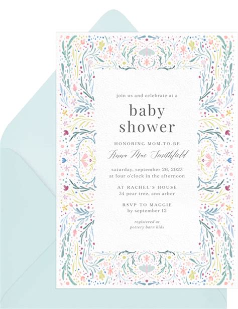 Butterfly Garden Invitations Greenvelope