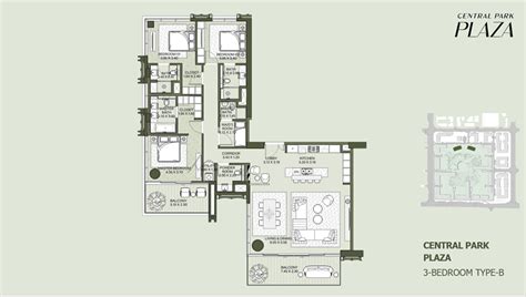 Central Park Plaza Floor Plans