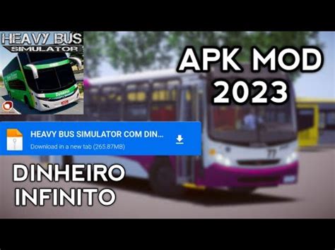 HEAVY BUS SIMULATOR APK MOD DINHEIRO INFINITO ATUALIZADO 2023 YouTube