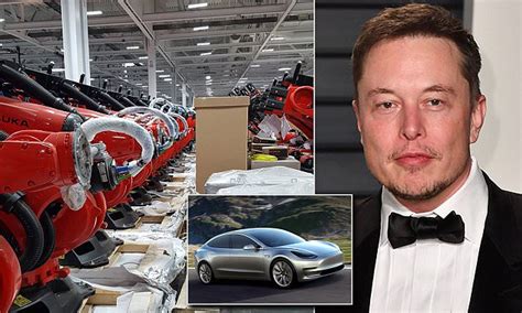 Elon Musk S Robot Army Revealed In Leaked Pictures Daily Mail Online