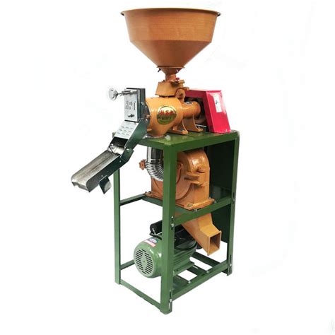 One Time Rice Milling Machine Rice Hulling Machine Dual Purpose