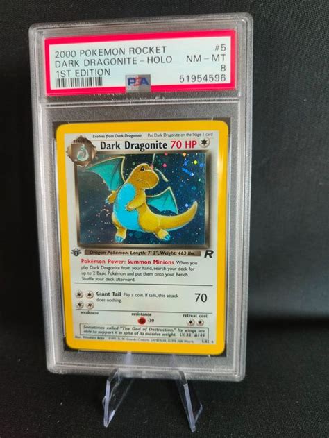 Pokemon Rocket St Edition Dark Dragonite Psa Kaufen Auf