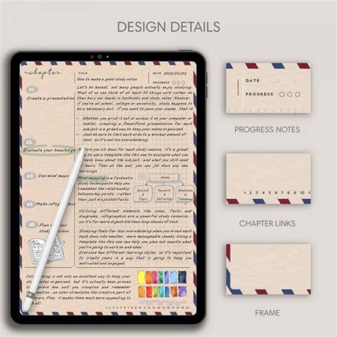 Free Digital Notebook Template for GoodNotes & Notability - Yaayplanners