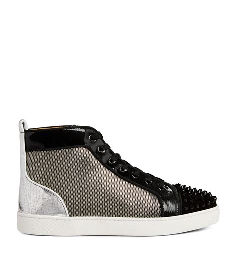 Christian Louboutin Louis Orlato Spike High Top Sneakers For Men Lyst