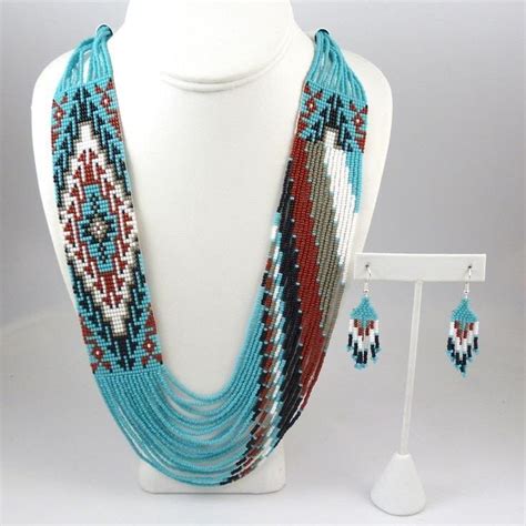 African Beads Jewellery Handmade Nacklace Ukrainian Nacklace Multi