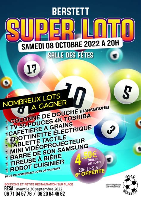 SUPER LOTO L Echo D Alsace