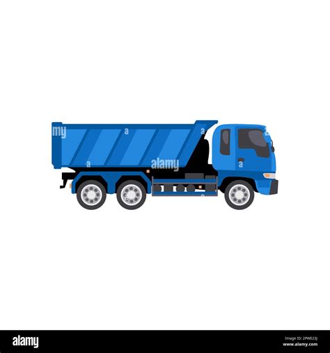 Blue Garbage Truck Clip Art