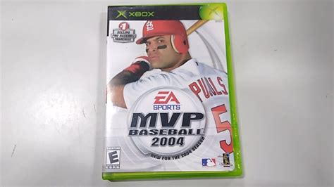 Mvp Baseball 2004 Microsoft Xbox 2004 14633147490 Ebay