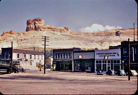 Green Gander Bar Green River Wyoming 1946 Color Slide Flickr