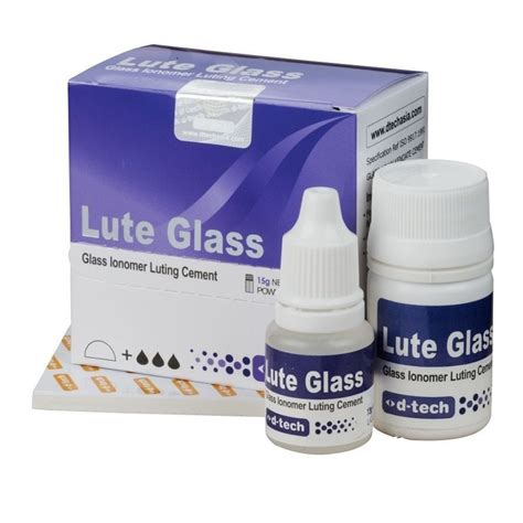 Manual D Tech Lute Glass Ionomer Luting Cement For Dental At Rs