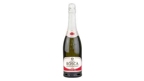 Bosca Anniversary Medium Dry Non Alc L Baltas Putojantis