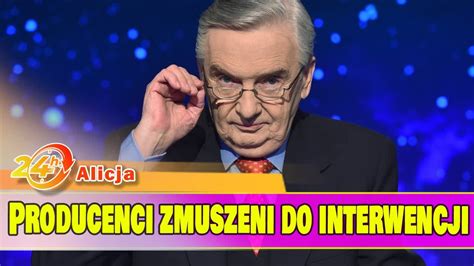 Niezwykłe zdarzenie przerywa nagranie Jednego z dziesięciu