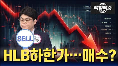 Fda승인 불발 뒤 급락한 Hlb 어떻게 대처해야 할까 Youtube