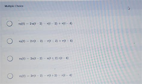 Solved What Is The Singularity Function Of The Signal In The Chegg