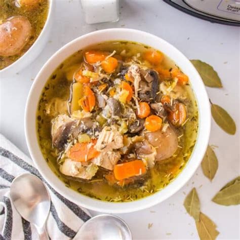 Bone Broth Chicken Soup - Clean Eating Kitchen