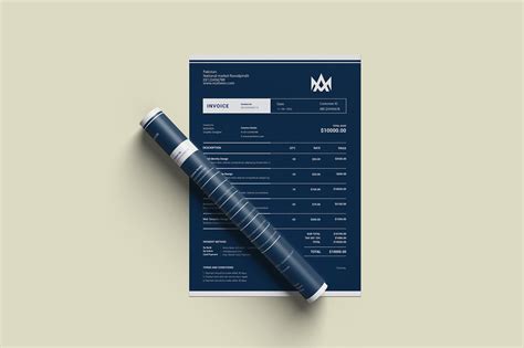 Invoice design on Behance