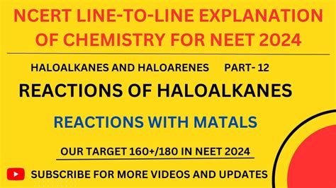 Ncert Line To Line Explanation Of Haloalkanes And Haloarenes In Telugu