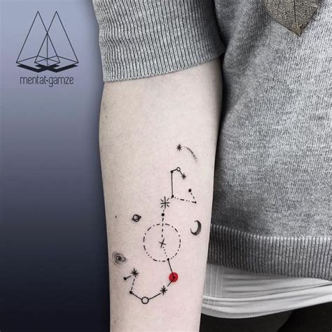 50+ Best Orion Constellation Tattoo Designs (2019) Hunter, Belt, Nebula ...