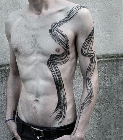 Top Best Abstract Tattoos For Men Artistic Designs