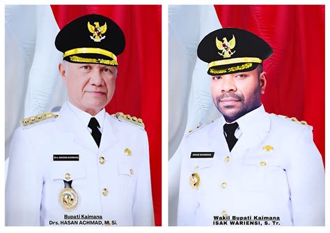 selamat atas dilantiknya bupati kaimana periode   diskominfo