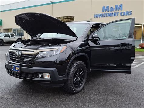 2019 Honda Ridgeline Black Edition 4x4 Fully Loaded 1 Owner Lifted