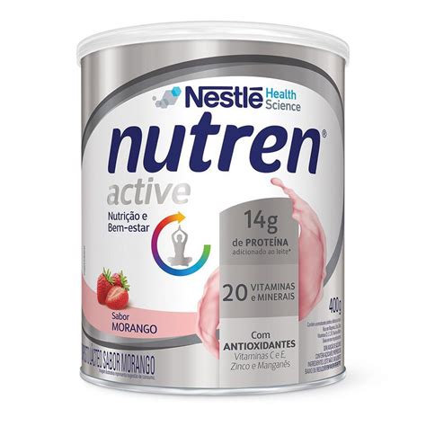 Nutren Active Morango 400g Nestle Nutrii