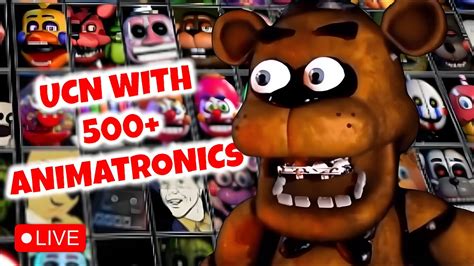 Live Fnaf Ultimate Custom Night With Animatronics Fnaf