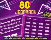 80s Jeopardy Downloadable Powerpoint Trivia Game Scoreboard - Etsy