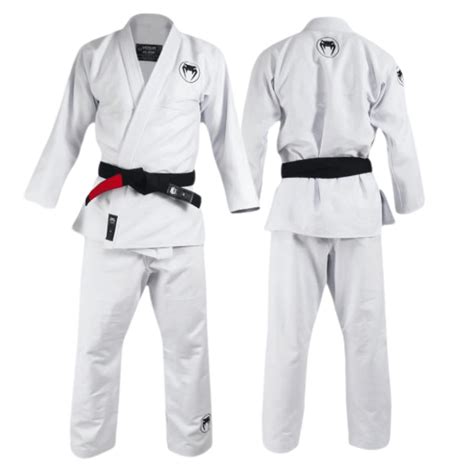 Best Jiu Jitsu Kimono - Kimono Jiu Jitsu Venum Classic Ice Branco - MeuKimono