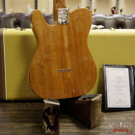 Fender Custom Shop Artisan Maple Burl Thinline Telecaster Roasted