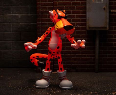 Cheetos Chester Cheetah Flamin Hot Cheetos Glow In The Dark Action Figure
