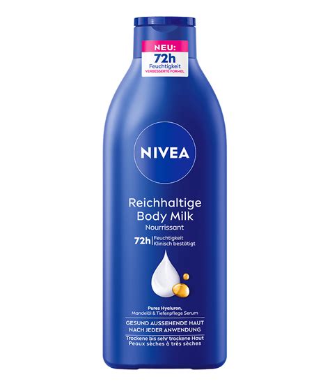 400ml Reichhaltige Body Milk Mit Purem Hyaluron NIVEA