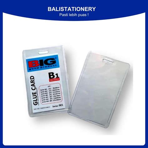 Jual Plastik Id Card Big B1 Isi 20pcspak Shopee Indonesia