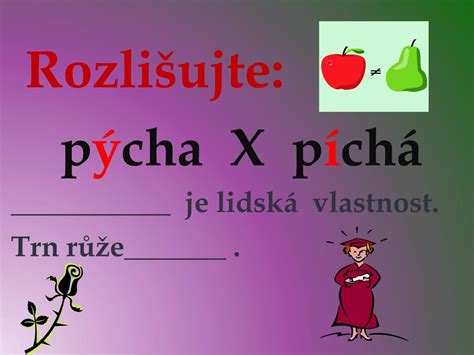 PPT Procvičování vyjmenovaných slov po PowerPoint Presentation free