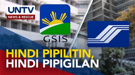 Pag I Invest Ng GSIS SSS Sa Maharlika Investment Fund Hindi Sapilitan