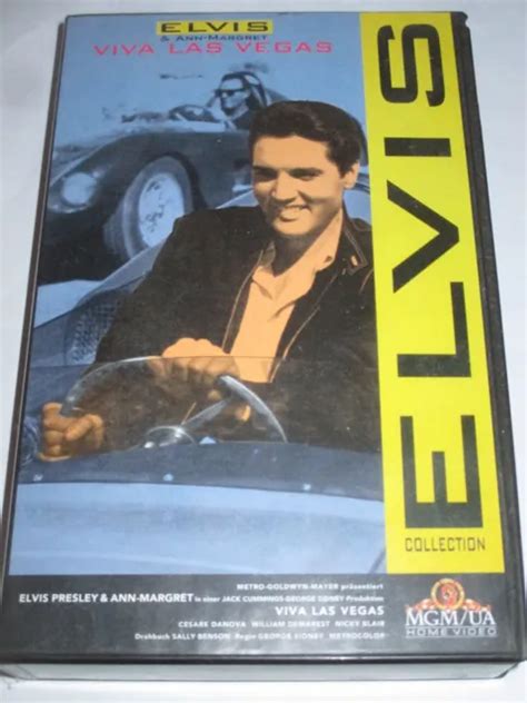 Elvis Presley Viva Las Vegas Vhs Musikfilm Ann Margret Mgm Ua