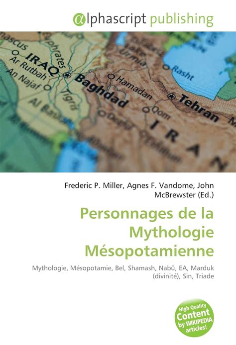 Amazon Fr Personnages De La Mythologie M Sopotamienne Mythologie