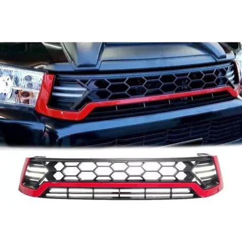 Máscara Tuning Led Para Toyota Hilux Revo 2015 2022 Leal Equipamiento 4x4