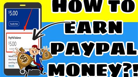 How To Earn Paypal Money Earn Money Online 2020 5 Minimum